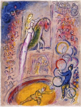 Le Cirque Zeitgenosse Marc Chagall Ölgemälde